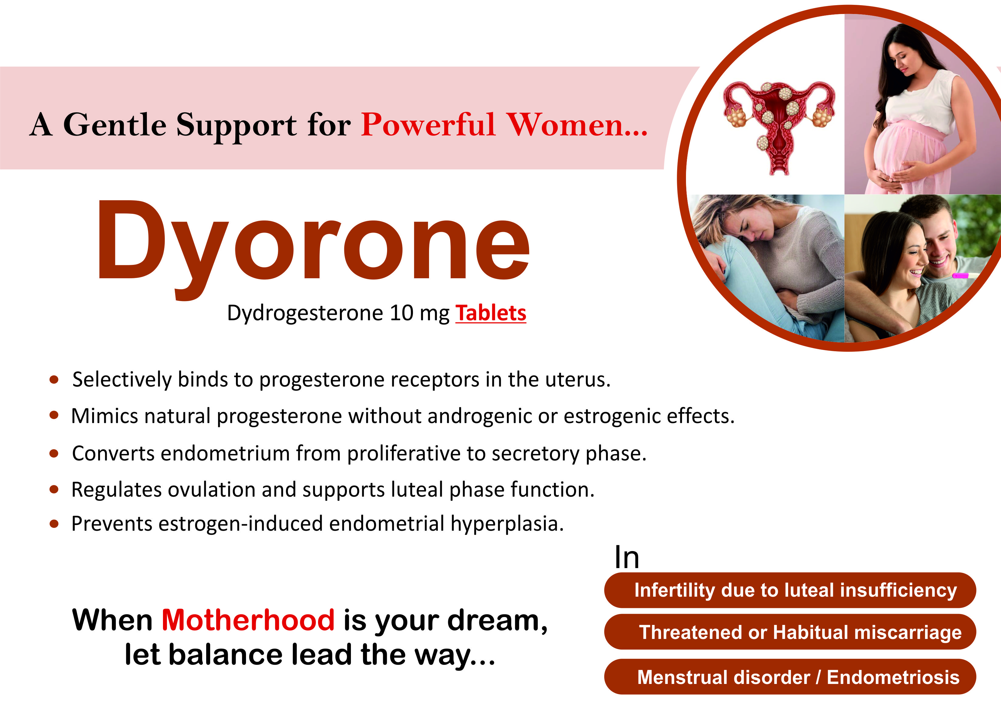 Dydrogesterone Tablet Benefits